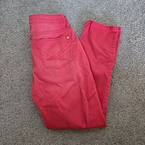 Simply Vera Vera Wang Salmon Colored Jeans Size 2